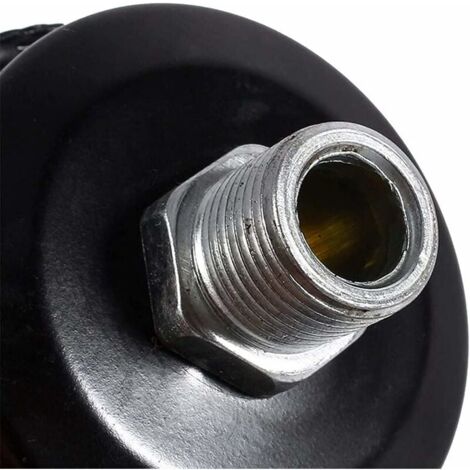 Ahlsen Pack of Metal Air Compressor Filter, 1/2 inch 20 mm Air Compressor Muffler, Air Compressor Silencer Filter, Air Compressor Intake Filter, for Oil Free Air Compressor