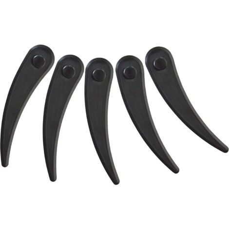 Ahlsen Cutting Blade, Advanced Cutting System, Plastic Blade, Long Life, Clean for Separate Use (Black), 20pcs