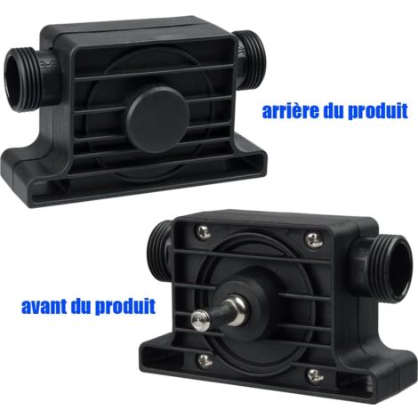 Ahlsen Water and Oil Pump for Drill, Mini Portable Electric Drill Drive Pump, Miniature High Flow Drill Drain Pump for Aquarium, Pond, Garden, Home