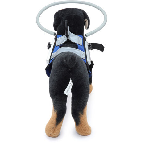 Ahlsen Blind Dog Harness Protective Dog Vest Prevent Collisions Ring for Dogs with Blind Sick Eyes