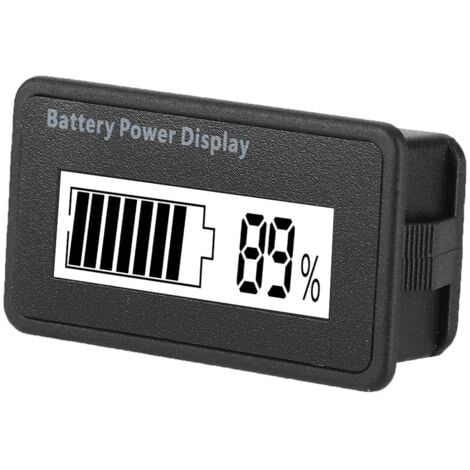 Ahlsen 48V Lead-Acid Lithium Battery Level Indicator LCD Power Display Power Module