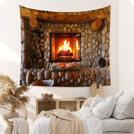 Wall Tapestry Fireplace Tapestry Ahlsen Piece Tapestry Wall