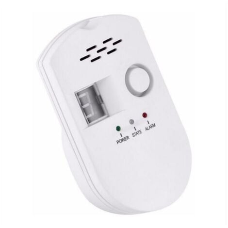 Ahlsen Digital Natural Gas Detector, Home Gas Alarm, Gas Leak Detector, High Sensitivity LPG, LNG, Natural Coal Leak Detection, Alarm Monitor for Home/Kitchen