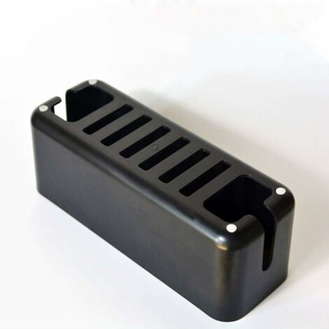 Ahlsen Plastic Cable Management Box, Plastic Socket, Cable Organizer, Power Strip, Storage Box, Hider Strip Surge Protector with Plastic Cover