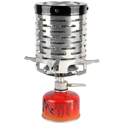 Ahlsen Camping Heater, Portable Mini Folding Stove Outdoor Metal Heater Gas Blanket Camping Hiking Accessories Warm Equipment for Camping Hiking Outdoor 1pc,