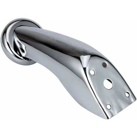 Ahlsen Thick Stainless Steel Sofa Legs, 4 Furniture Legs, Chrome Legs, Wardrobe Sofa Bed Legs, Used for Sofas, Chairs, Stools, Cabinets (9.5cm)