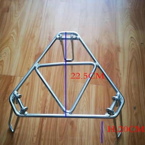 Ahlsen Folding Campfire Stand, Iron Camping Stove Stand, Outdoor Cooking Stand, Open Fire, Camping Tripod, Cooking Accessories