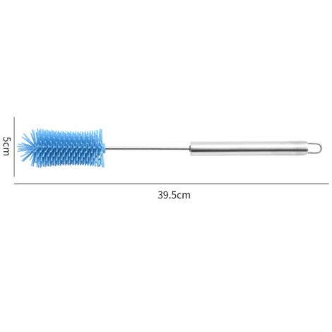 Ahlsen Silicone Bottle Brush, Baby Bottle Brush, Bottle Brush, Long Handle Bottle Brush, Cleaning Brush, Baby Bottle Brush, Cleaning Brush for Kitchen, Cups, Bottles, Kettle
