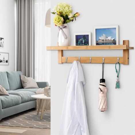 Ahlsen Metal Coat Hooks, 24 Pack Coat Hooks Wall Hooks Retro Simple Hooks Wall Coat Rack with Screws Rustproof for Kitchen Bathroom Office Closet Towel (Silver)