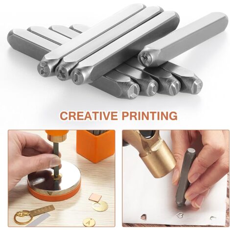 Aazon.co: Owden 6Pcs. Etal Design Staps Punch Set,Alloy Steel Ade