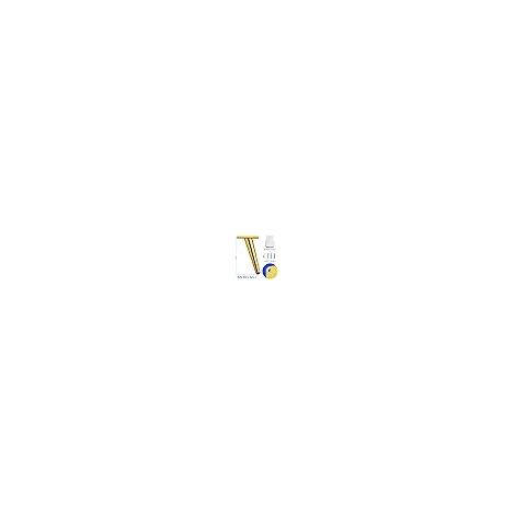 Ahlsen Furniture Legs 15cm Gold, Vintage Metal Coffee Table Legs Oblique Table Legs Furniture Legs