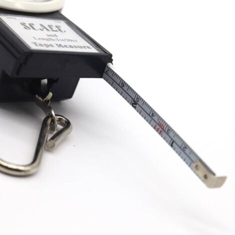 Travel Accessories - Manual Luggage Scale, Black