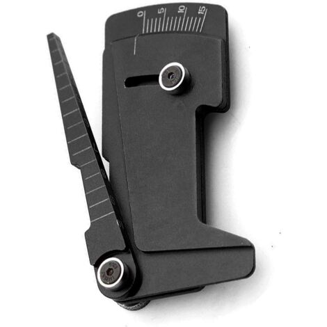 RC Ride Height Gauge - Aluminum Alloy Adjustable Ruler 20-30mm For RC Car Model Repair