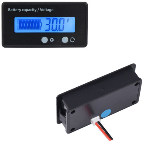 Tester Per Batterie - Display Digitale Per Capacità E Tensione, Funziona Con Batterie Al Piombo E Agli Ioni Di Litio Da 12V A 84V - Foto 11