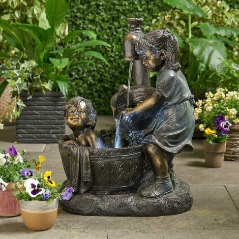 Schildkröten-Statue Aus Kunstharz – Deko Für Garten & Wohnung