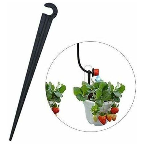 Toyvian Garten Schlauch Führungsstab - 2 Stück Erdspike, 23.8cm, Kunststoff