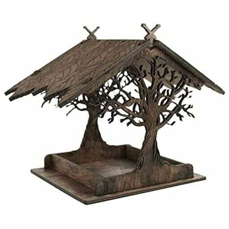 Ahlsen Futterhäuschen für Wildvögel, Vogelhäuschen für den Außenbereich