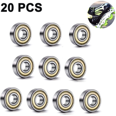 10 Stück MR63 ZZ Kugellager 3 Mm X 6 Mm X 2.5 Mm Doppelt Geschützte Rillenkugellager Für DIY