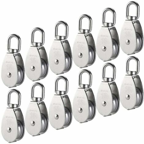 10x Wagenbaugruppen Aus Edelstahl - Gleitrollen Für Schiebetüren & Schränke