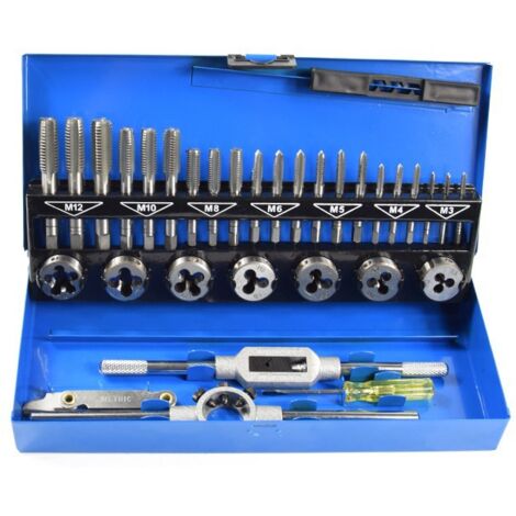 UNS Gewindebohrer Set 3/8 Zoll 26 - Für Harte & Weiche Materialien