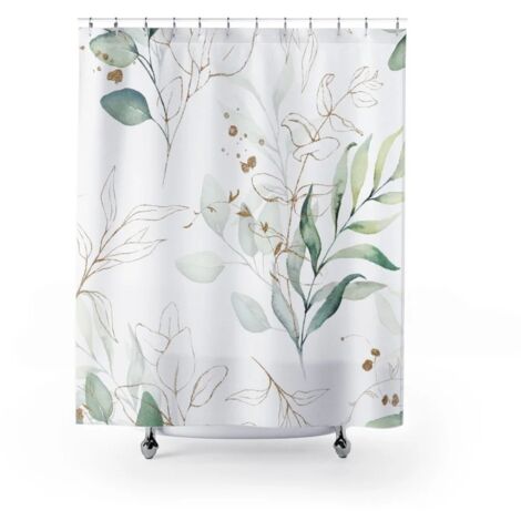 Duschvorhang Bambuswald Design - Wasserdicht & Schimmelresistent 120x220cm