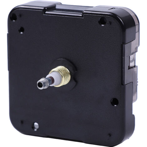 DOITOOL Uhrwerk Set 10-tlg. - Wanduhr Ersatzwerk Mit Zeigern | Quarz Mechanismus | Weiß Metall