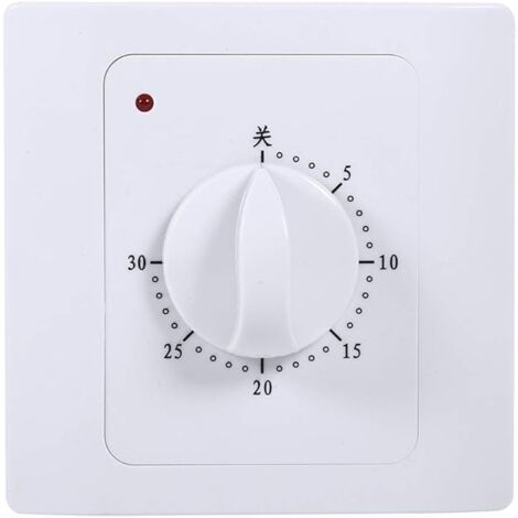 Intelligenter Zeitschalter - Mechanischer Countdown-Timer 220V 120min