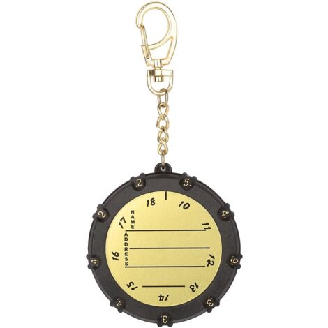 2 Stück Golf Punktezähler Mit Clip - Perlen Zähler Für Golfplatz