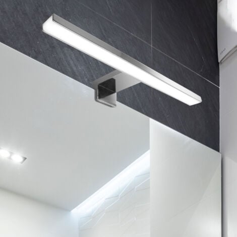 Aplique Espejo Baño LED 7W , 7hSevenOn , Foco LED Baño , 3 Usos: Espejo, Pared o Marcos , Lámpara Baño LED , Color Luz Blanco Neutro 4200K , Resistente al Agua