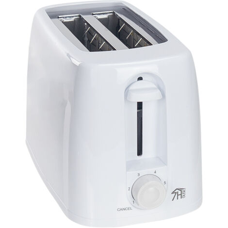 Tostadora de Pan 2 Ranuras 700W 6 Niveles de Temperatura RiseToast 7house