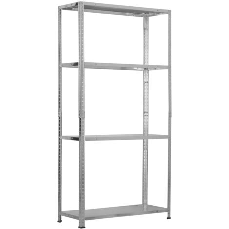 Estantería Modular Metálica SteelSmart con 4 Baldas 160kg 145x30x70cm 7house