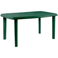 Mesa de Resina Oval/Rectangular 140x85x72cm 7house