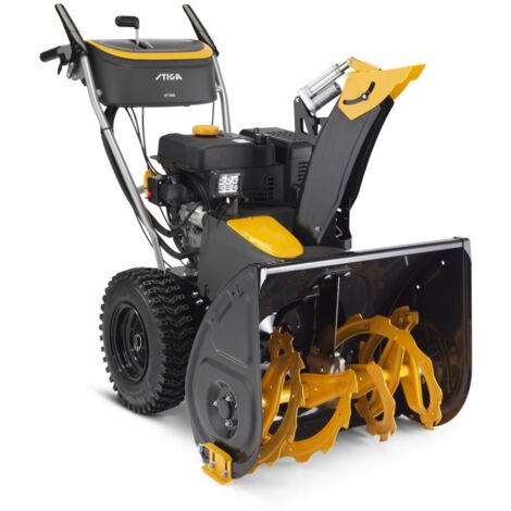 STIGA ST 966 - souffleuse à neige à deux étages avec moteur à essence de 302 cm3 et commandes électriques (1/5)