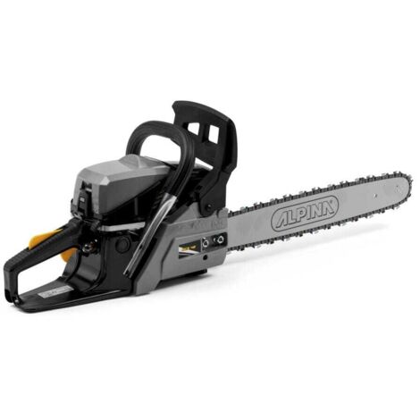 Alpina – Tronçonneuse thermique 1.8 kW – Guide 45 cm pour coupe précise – Lubrification automatique – Moteur 45 cm3 pour bois dur