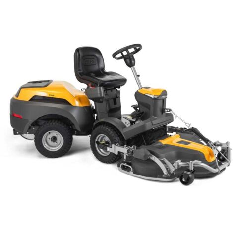 Stiga – Tondeuse frontale Park 500 WX – Moteur bicylindre 586 cc – Transmission 4x4 Tuff Torq – Largeur de coupe 95-125 cm – Système de direction assistée (1/5)