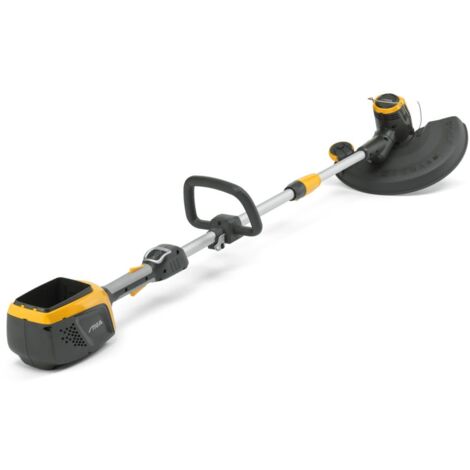 STIGA GT 500e Akku-Rasentrimmer, 48 V, 30 cm – Automatischer Doppelfadenkopf, 90°-Drehbarer Kopf – Kantentrimmen Und Rasentrimmen, Akku Nicht Enthalten
