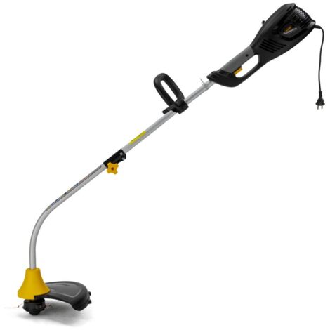 ALPINA ATR 1.0 EJ Elektro-Rasentrimmer, 1000 W Motor, Gebogener Schaft, Tap&Go Kopf, Schultergurt, 4,8 kg