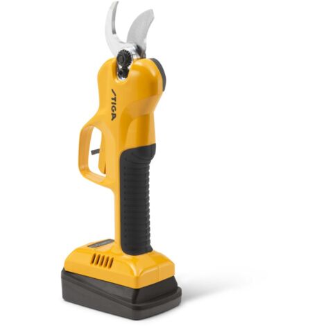 STIGA 257022001/ST1 SC 100e Kit Akku-Astschere, 20 V, 500 W, 30 mm – Inkl. Akku 2 Ah + Ladegerät, Einstellbare Klingen 15/25/30 mm – Für Hecken, Büsche Und Sträucher (1/10)
