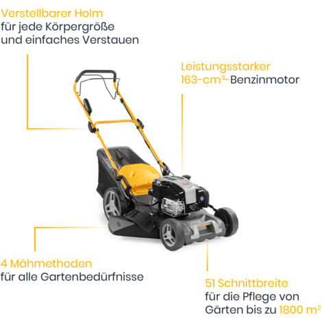 STIGA COMBI 53 SEQ B - Benzin-Rasenmäher