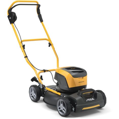 STIGA Multiclip 547 AE Kit – Akku-Mulch-Rasenmäher, 45 cm Schnittbreite, 48V 4Ah Akku, bürstenloser 1,3-kW-Motor, klappbarer Holm
