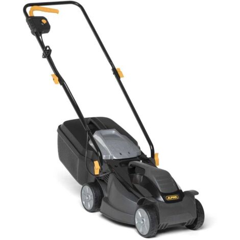 ALPINA BL 320 E Elektro-Rasenmäher, 1000 W Motor, 32 cm Schnittbreite, 25-Liter Fangkorb, ohne Antrieb