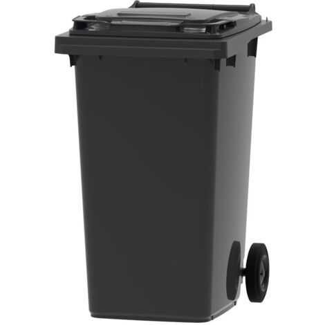 Conteneur poubelle à déchets 240L – 2 roues – PEHD recyclé – Dimensions 1003 x 580 x 738 mm – Ergonomique et silencieux – ESE