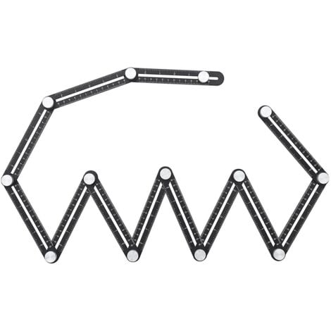 Sourcing Map Métal Règle 80Cm Métrique Règle Mesure Aluminium