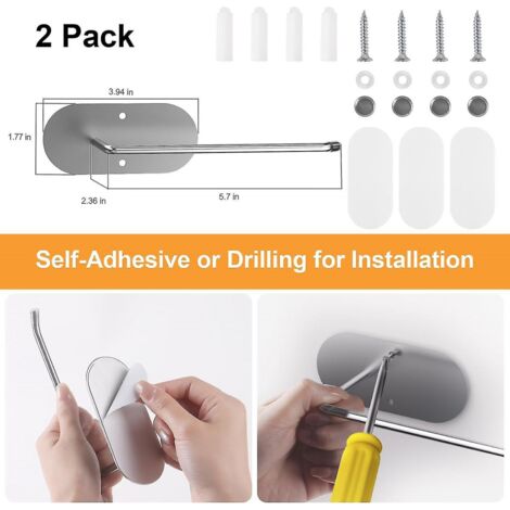 Lot De 2 Organiseurs De Couvercles De Casserole, 6 Niveaux Pour Armoire Ou Mur/porte, Cuisine, Support Adhésif Sans Perçage, Solution Peu Encombrante (noir