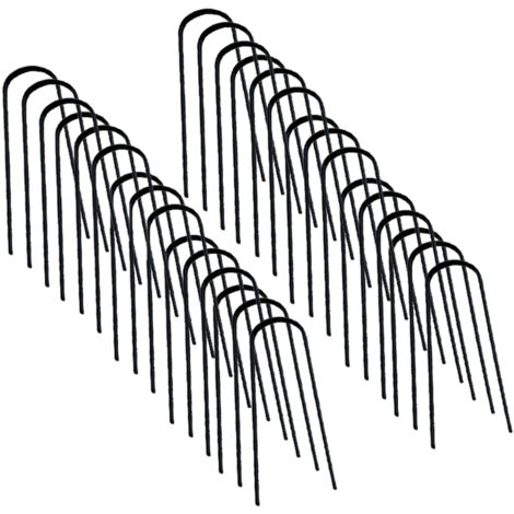 Set von 30 Klammern für Mulchgewebe 10 CM