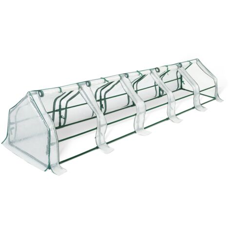Spezielles Treibhaus für den Garten L. 300 CM weiß