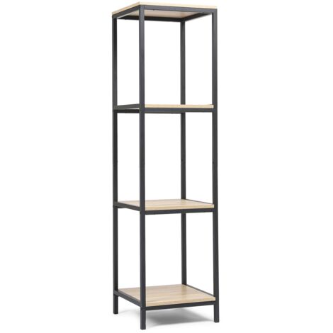 Regal mit 4 Ebenen DETROIT Industriedesign 150 CM