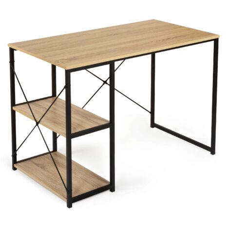 Gerader Schreibtisch DETROIT Industriedesign