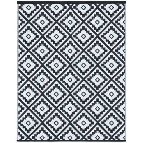 Outdoor-Teppich BAHAMAS schwarz 180 x 280 CM