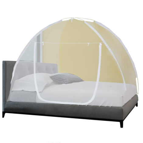 Pop-up-Dome Moskitonetz 195x150 cm mobil für Betten